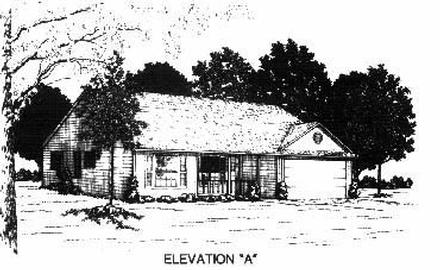  Elevation of Plan 53108