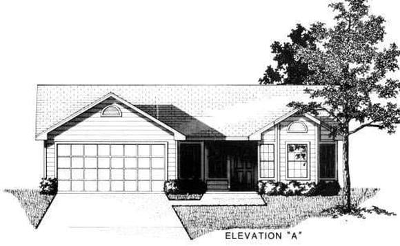 House Plan 53125 Elevation