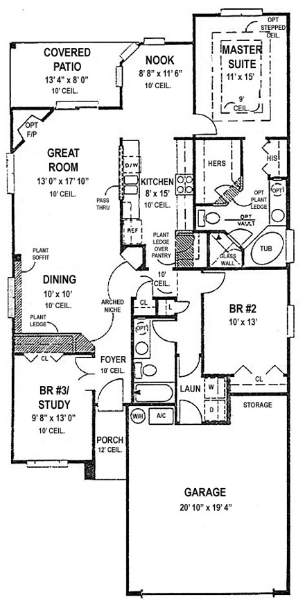 First Level Plan