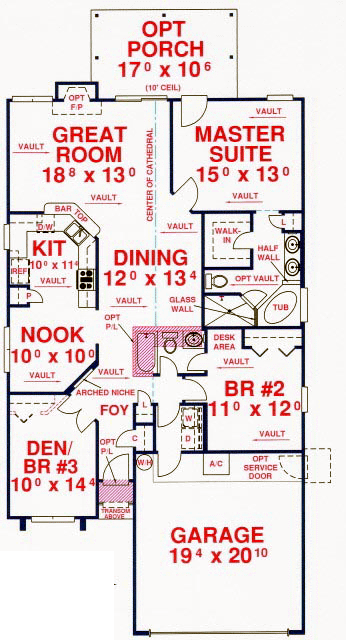 First Level Plan