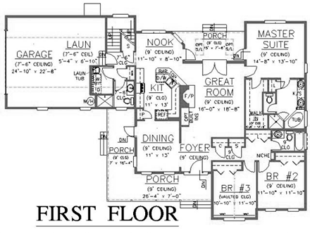 First Level Plan