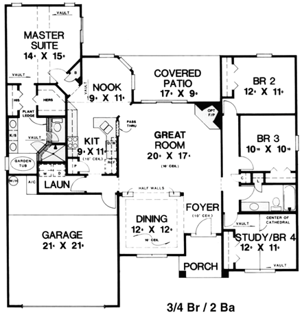 First Level Plan