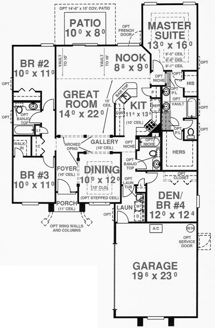 First Level Plan