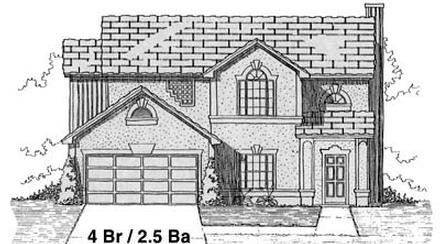  Elevation of Plan 53336