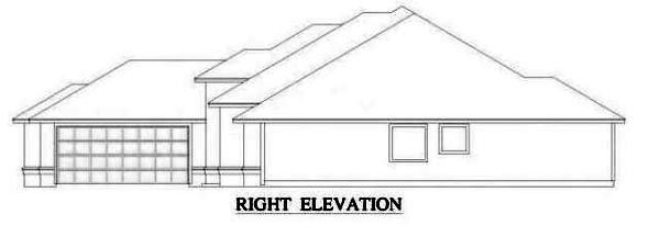 Plan with 2047 Sq. Ft., 4 Bedrooms, 2 Bathrooms, 2 Car Garage Picture 2