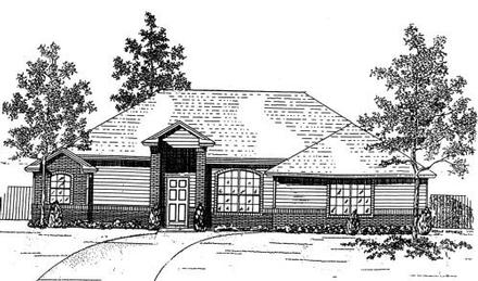 House Plan 53363 Elevation