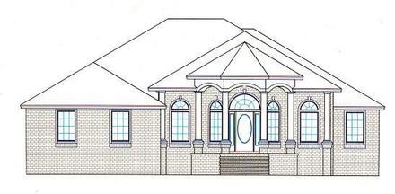  Elevation of Plan 53370