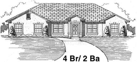  Elevation of Plan 53374