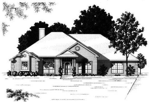 House Plan 53397 Elevation