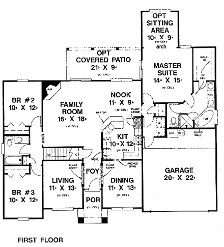 First Level Plan