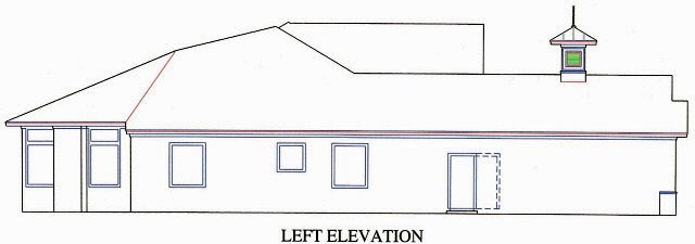 Plan with 2654 Sq. Ft., 4 Bedrooms, 3 Bathrooms, 2 Car Garage Picture 2
