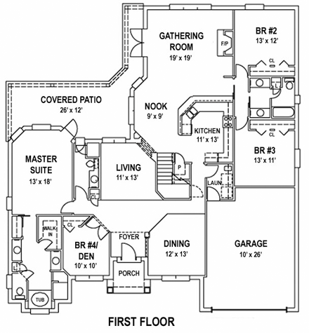 First Level Plan