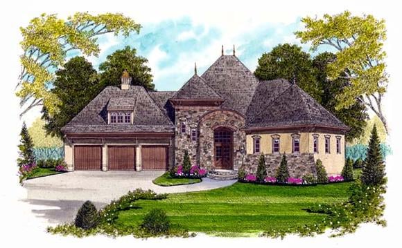 House Plan 53719 Elevation