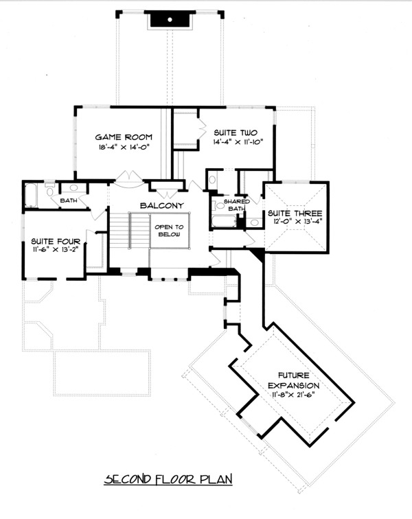 European Tudor Level Two of Plan 53726