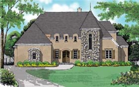 Plan 53745 - 5185 Square Feet