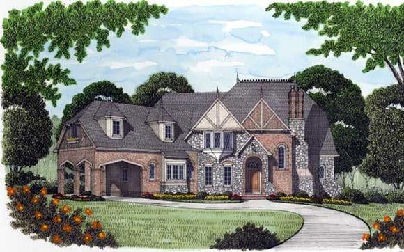 House Plan 53747 Elevation