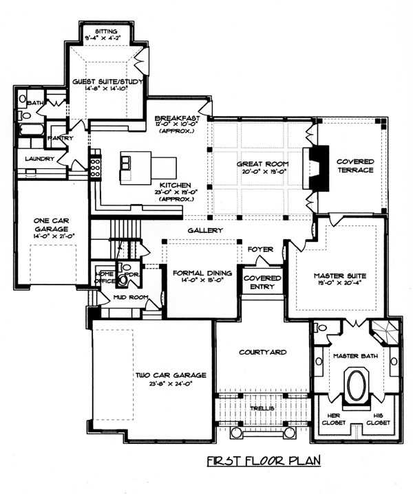 Craftsman European Level One of Plan 53749