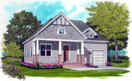 Craftsman Farmhouse Elevation of Plan 53753