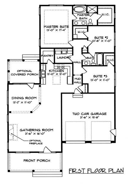First Level Plan
