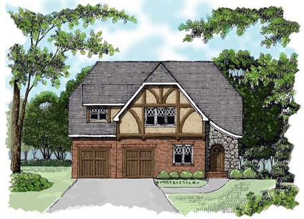 House Plan 53764 Elevation