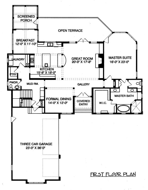 Craftsman European Level One of Plan 53781