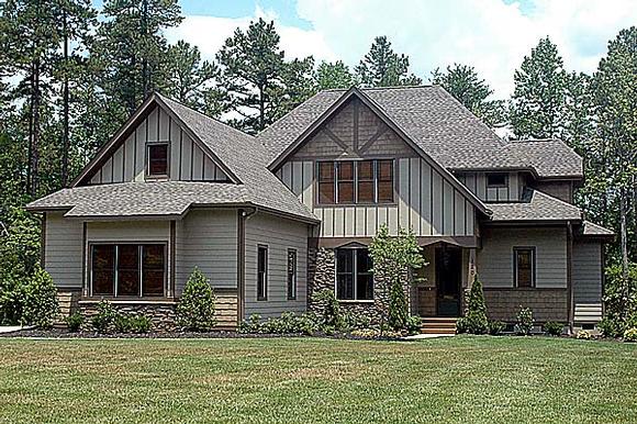 House Plan 53806 Elevation