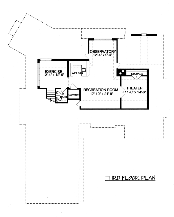 Tudor Level Three of Plan 53818