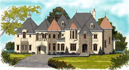 House Plan 53819 Elevation