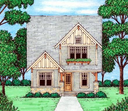 House Plan 53835 Elevation