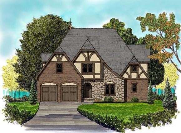 House Plan 53841 Elevation