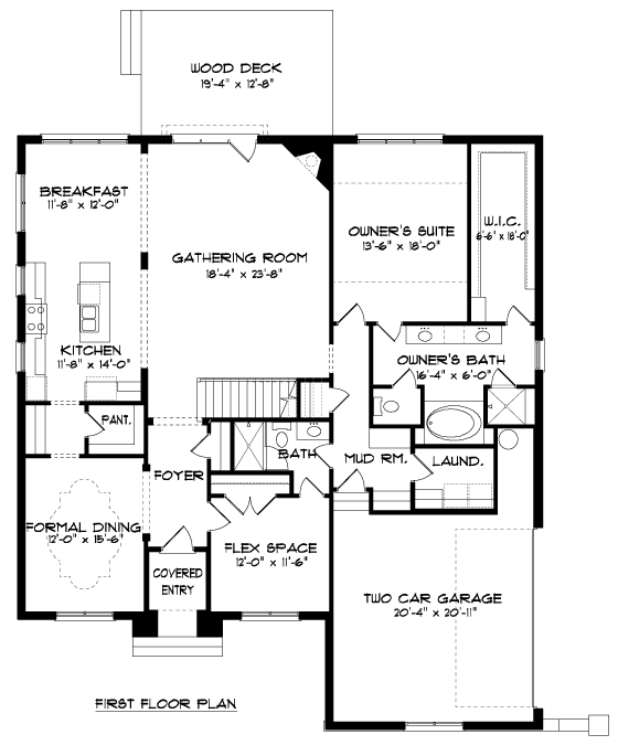 Tudor Level One of Plan 53850