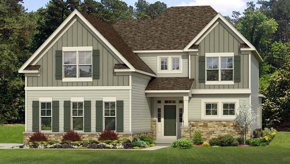 House Plan 54026 Elevation