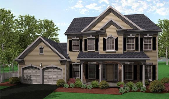 House Plan 54030 Elevation