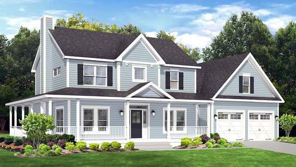 House Plan 54031 Elevation