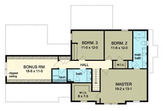 Traditional Level Two of Plan 54035