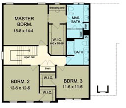 Traditional Level Two of Plan 54040