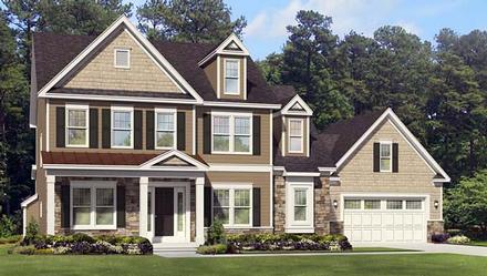 House Plan 54040 Elevation