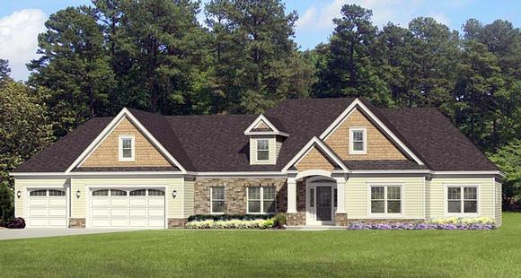 House Plan 54044 Elevation