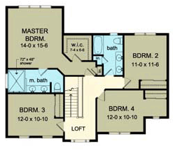 Traditional Level Two of Plan 54056