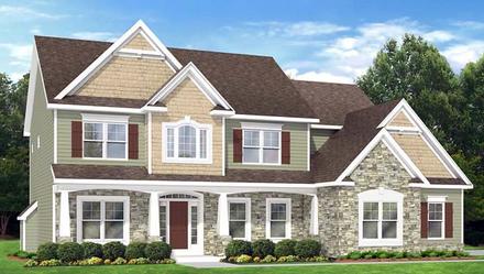 House Plan 54067 Elevation