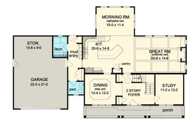 Traditional Level One of Plan 54093