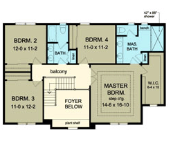 Traditional Level Two of Plan 54105