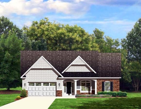 House Plan 54107 Elevation