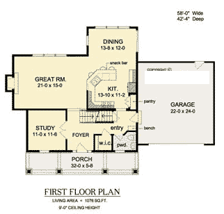 Traditional Level One of Plan 54114