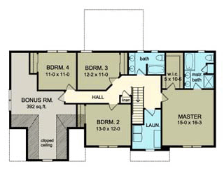 Traditional Level Two of Plan 54118