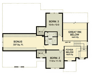 Cape Cod Level Two of Plan 54120