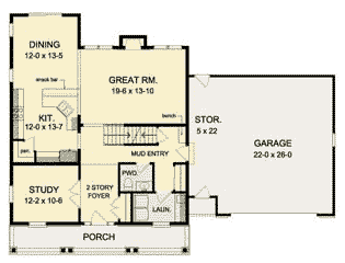 Traditional Level One of Plan 54124