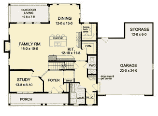 Traditional Level One of Plan 54132