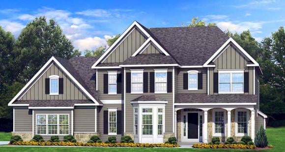 House Plan 54137 Elevation