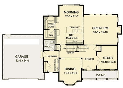 Traditional Level One of Plan 54138